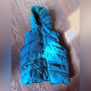 Nikita Green Hooded Puffer Vest